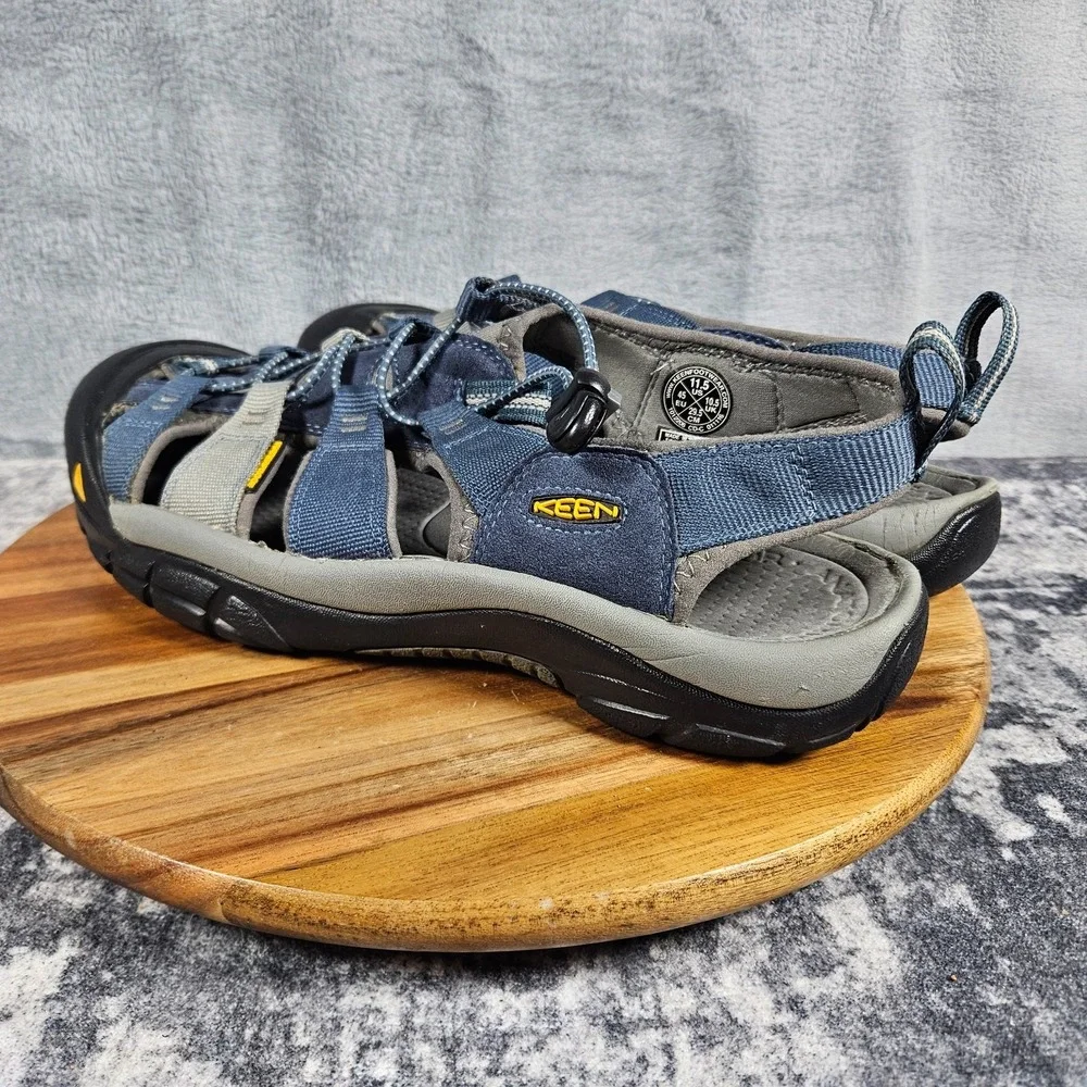Keen Newport H2 Waterproof Sandal Men's Size 11.5 Blue Gray Black Hiking Shoes